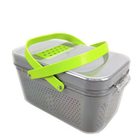 **Razatoare multifunctionala pentru fructe si legume, 22 piese, lame din otel inoxidabil