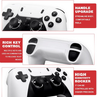 **Consola tip stick cu jocuri retro, 20.000 de Jocuri Video, 9 emulatoare, 64 GB, 2 x controller Wireless 2.4GHz 4K Ultra game