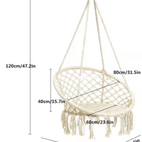 **Leagan suspendat pentru curte sau gradina, diametru 80cm