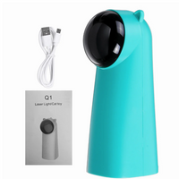 **Jucarie interactiva cu laser pentru pisici, verde