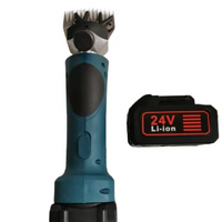 **Aparat electric profesional pentru tuns oile cu 2 acumulatori 24V 2000mAh