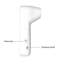 **Termoscanner digital K3S non contact cu infrarosu, termometru cu scanare rapida 0,5 S, de perete, afisaj LCD, memorie