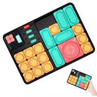 **Joc Klotski de gandire logica, blocuri magnetice, slide game, electronic cu sistem AI integrat