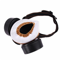 **Masca de protectie, anti praf si vapori, anti-poluare, cu 2 filtre de carbon activ si ochelari