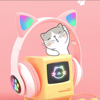 **Casti wireless pliabile, Urechi de pisica