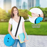 **1+1 GRATIS: Scaun Portabil, Cu Pliere Telescopica, Greutate Maxima Suportata 120 Kg