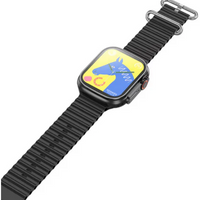 **Ceas Smartwatch S9 Ultra, Deluxe Edition, Incarcare Wireless, Notificare Apel, Ritm Cardiac, Monitorizare Somn + 2 Bratari Silicon CADOU