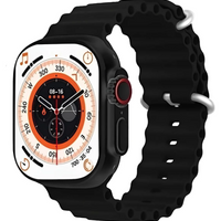 **Ceas Smartwatch S9 Ultra, Deluxe Edition, Incarcare Wireless, Notificare Apel, Ritm Cardiac, Monitorizare Somn + 2 Bratari Silicon CADOU