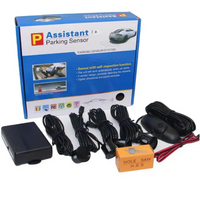 **Kit 4 Senzori De Parcare, Cu Afisaj si Semnal Acustic, Pentru Orice Masina + Kit Reparatie Parbriz CADOU