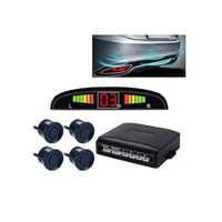 **Kit 4 Senzori De Parcare, Cu Afisaj si Semnal Acustic, Pentru Orice Masina + Kit Reparatie Parbriz CADOU