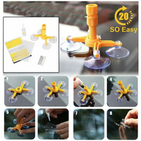 **Kit 4 Senzori De Parcare, Cu Afisaj si Semnal Acustic, Pentru Orice Masina + Kit Reparatie Parbriz CADOU