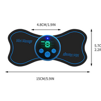 **Mini Aparat De Masaj Cervical, Cu Impulsuri Electromagnectice, 5 Moduri De Masaj Si Timmer