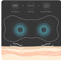 **Mini Aparat De Masaj Cervical, Cu Impulsuri Electromagnectice, 5 Moduri De Masaj Si Timmer