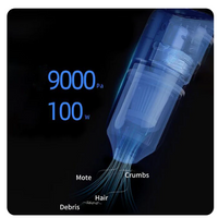 **Mini Aspirator Portabil Pentru Masina, Cu Alimentare La USB + 3 Capete De Aspirare Diferite
