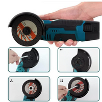 **Mini Polizor Unghiular Electric cu Acumulator,Flex Portabil, 12V, Disc 76MM