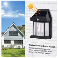 **OFERTA 1 + 1 GRATIS: Lampa Solara Retro Cu Bec si 3 Moduri De Iluminare si Senzor De Miscare