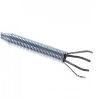 **Sarpe pentru desfundat tevi de scurgere, metalic, tub flexibil, 1,6 m
