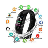 **Pachet! Bratara fitness- model 3 + Casca bluetooth pentru convorbiri telefonice,alba