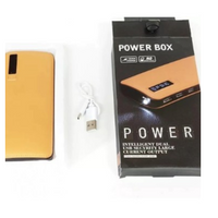 **Baterie externa 30000 mah cu display LCD, Led si 3 iesiri USB