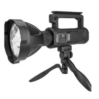 **Lanterna LED, reincarcabila, functie baterie externa, 4 moduri iluminare, trepied inclus