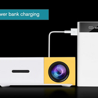 **Videoproiector LED Mini Portabil YG300 400-600 LM 1080P Full HD