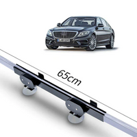 **Copertina parasolar auto retractabil impotriva razelor UV, fixare prin ventuze, pentru parbriz sau luneta