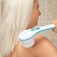 **Perie de baie rotativa, pentru curatare si masaj sub dus, 5 in 1, Spin Spa