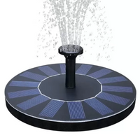 Fantana arteziana plutitoare cu panou solar, IPX8, 160x160 mm