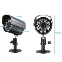 Sistem de supraveghere CCTV FULL HD, Kit DVR cu 4 camere exterior / interior