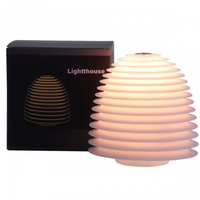 '-Umidificator aromaterapie cu lampa si control tactil, Lighthouse