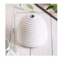 '-Umidificator aromaterapie cu lampa si control tactil, Lighthouse