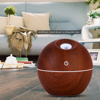 '-Umidificator rotund de aer cu ultrasunete maro