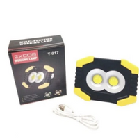 '-Proiector portabil COB LED 20W cu acumulatori, functie de baterie externa