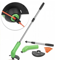 '- Trimmer portabil pentru gazon cu brat extensibil, functionare pe baterii teleMAG