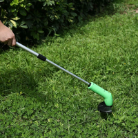 '- Trimmer portabil pentru gazon cu brat extensibil, functionare pe baterii teleMAG