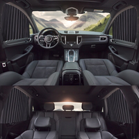 '- Set 4 parasolare retractabile auto, geamuri laterale fata-spate