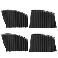 '- Set 4 parasolare retractabile auto, geamuri laterale fata-spate