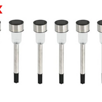 '- Set 10 X Lampa solara stick gradina, H 30 cm