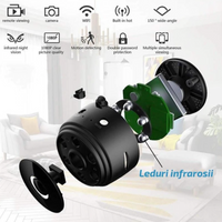 '- Mini camera de supraveghere cu WIFI 1080p