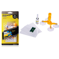 '- Kit reparare parbriz auto Genieforce, pentru repararea crapaturilor sau zgarieturilor din parbriz