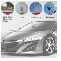 '- Kit reparare parbriz auto Genieforce, pentru repararea crapaturilor sau zgarieturilor din parbriz