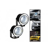 '- Set 2 proiectoare auto cu LED Angel Eyes, 76 mm, lumina alba