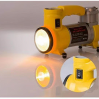 '- Compresor special conceput pentru a asigura umflarea rotilor autovehiculelor mari cum ar fi microbuze, auto 4x4, camionete, cu alimentare la priza auto.