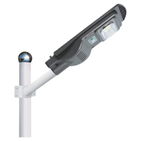 Lampa stradala, solara, cu telecomanda si suport prindere, 30W