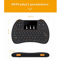 '- Mini tastatura Wireless portabila, mouse integrat si acumulator