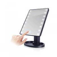 '-Oglinda cu LED-uri si touch pentru machiaj