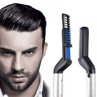 '- Mini placa 2in1 pentru indreptat parul si barba