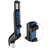 '- Mini placa 2in1 pentru indreptat parul si barba
