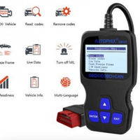 '- Tester auto, diagnoza OBD2, OM123 ZU