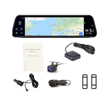 Camera video duala tip oglinda Mintech Z55,1080+720P, 4G, IPS 10inch, QuadCore, 2GB RAM, 16GB ROM, Android 8.1, GPS, ADAS, Wifi, Bluetooth